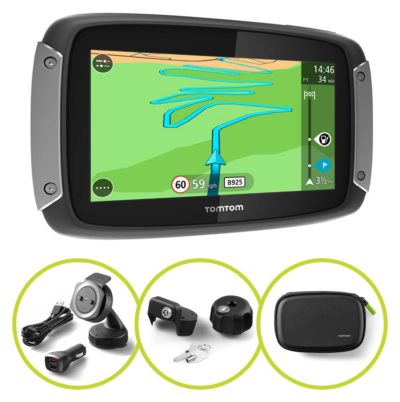 TomTom - Sat Nav - Rider 400 Sat Nav Full Europe Premium Pack